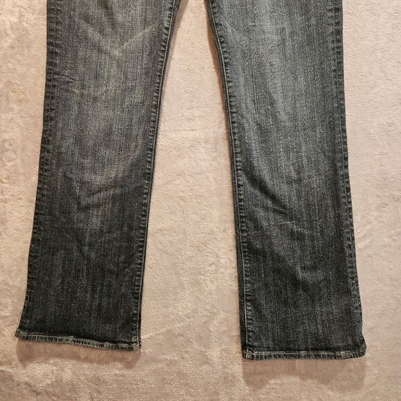 Kut From The Kloth Jeans Womens 8 Blue Catherine Boyfriend Straight long flaps - Picture 11 of 12